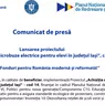 Comunicat de presa Lansarea proiectului Achizitia de microbuze electrice pentru elevi in judetul Iasi cod 148243 PNRR Fonduri pentru Romania moderna si reformata