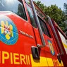 Explozie urmată de incendiu la o casă din județul Mureș. O persoană a ajuns la spital cu arsuri