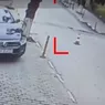 Camerele de supraveghere au surprins momentul surpării străzii din județul Prahova 8211 VIDEO