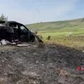 Urmele cumplitului accident de lângă Iași dau fiori reci trecătorilor. Candele printre bucăți de motor și iarbă arsă 8211 FOTOVIDEO