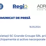 Dezvoltarea societații SC Grande Groupe SRL prin achiziția de echipamente si active necorporale