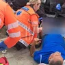 Medicii de la Spitalul Sfântul Spiridon Iași se luptă să-l salveze pe polițistul accidentat la Belcești Bărbatul este de 9 ore în sala de operație