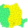 Cod galben de vijelii grindină și descărcări electrice în Moldova Muntenia și alte două zone din România