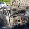 Un autoturism a luat foc în mers în Cluj-Napoca. Pasagerii au fost salvați în ultimul moment